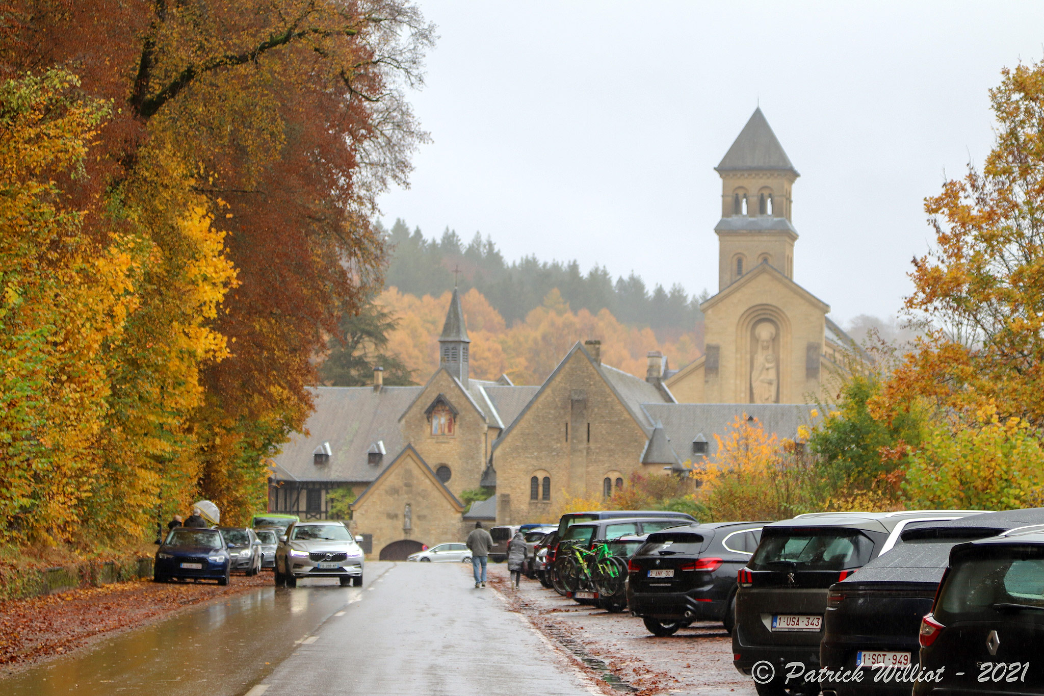 Abbaye Notre-Dame d'Orval. Cistercian monastery founded in 1132.